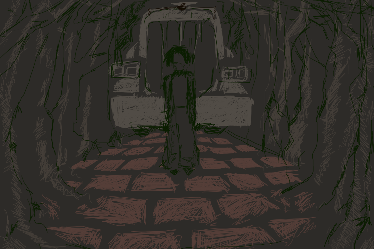 alone in the woods with a truck.png